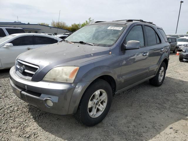 KIA SORENTO EX 2004 with VIN KNDJC733445300157 - Photo from auction