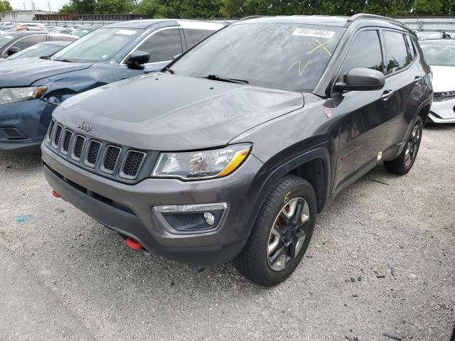 JEEP COMPASS TR 2018 with VIN 3C4NJDDB3JT470002 - Photo from auction