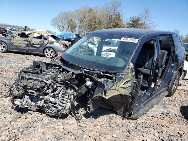 HONDA PILOT EXL 2017 with VIN 5FNYF6H56HB083984 - Photo from auction