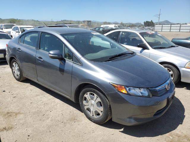 Photo 4 from auction – 2012 HONDA CIVIC HYBR with VIN JHMFB4F31CS008368