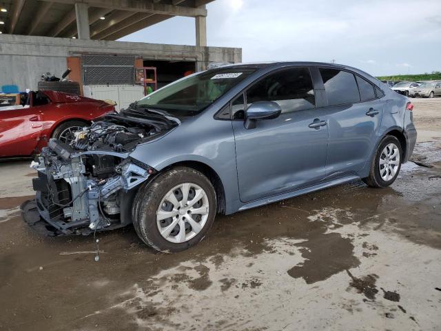 TOYOTA COROLLA LE 2021 with VIN JTDEPMAE0MJ184133 - Photo from auction
