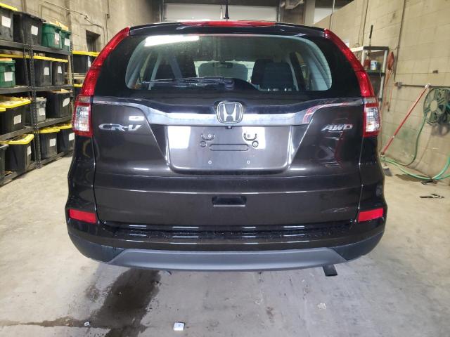 Photo 6 from auction – 2015 HONDA CR-V LX with VIN 5J6RM4H39FL039382