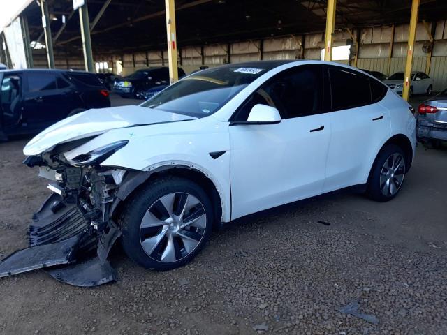 TESLA MODEL Y 2021 with VIN 5YJYGDEE0MF241980 - Photo from auction