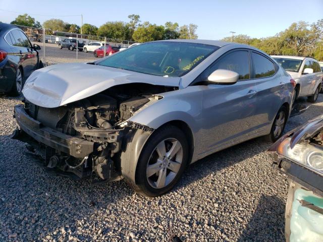 HYUNDAI ELANTRA GL 2012 with VIN 5NPDH4AE2CH070666 - Photo from auction