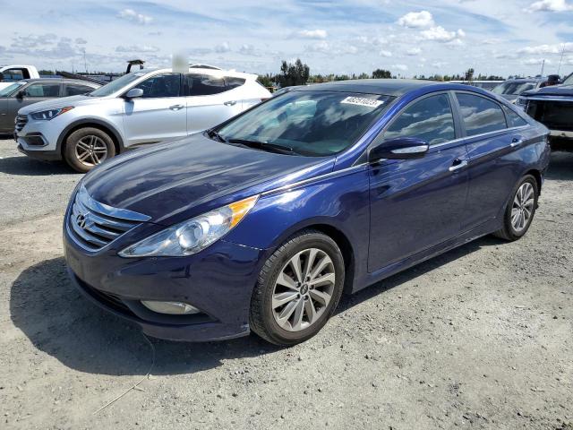 HYUNDAI SONATA SE 2014 with VIN 5NPEC4AC8EH882865 - Photo from auction