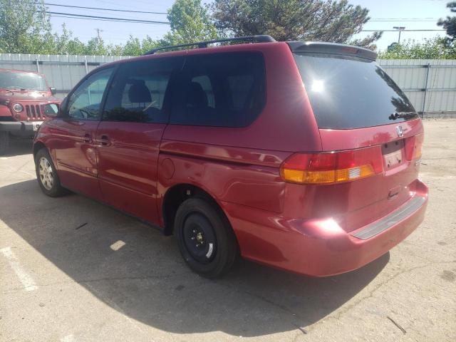 Photo 2 from auction – 2002 HONDA ODYSSEY with VIN 2HKRL18022H556616