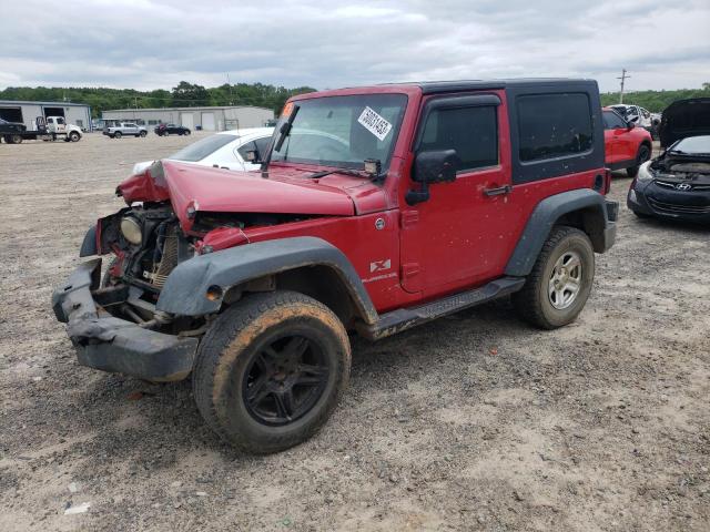 JEEP WRANGLER X 2008 with VIN 1J4FZ24118L652595 - Photo from auction