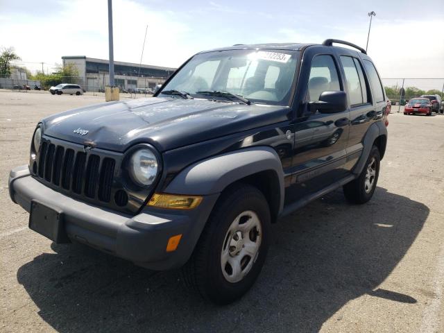JEEP LIBERTY SP 2007 with VIN 1J4GL48K77W520720 - Photo from auction