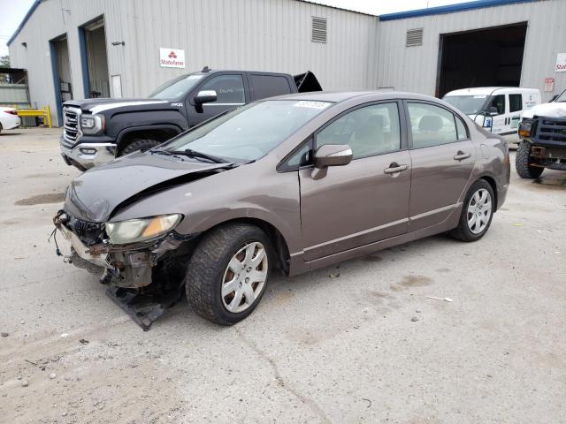 HONDA CIVIC LX 2011 with VIN 19XFA1F54BE001176 - Photo from auction