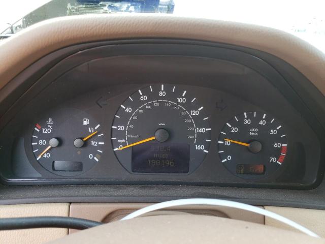 Photo 9 from auction – 2001 MERCEDES-BENZ E 320 with VIN WDBJF65J01B343046