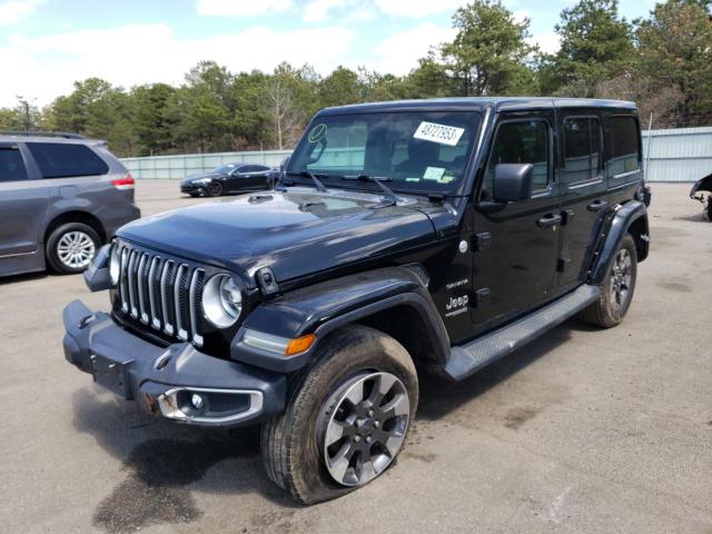 JEEP WRANGLER U 2018 with VIN 1C4HJXEG8JW245108 - Photo from auction