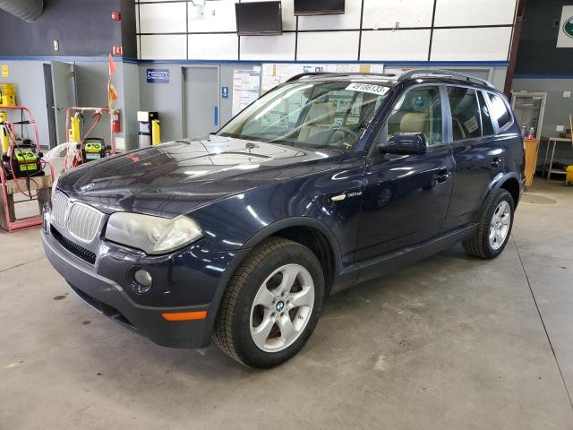 BMW X3 3.0SI 2007 with VIN WBXPC93487WF17004 - Photo from auction