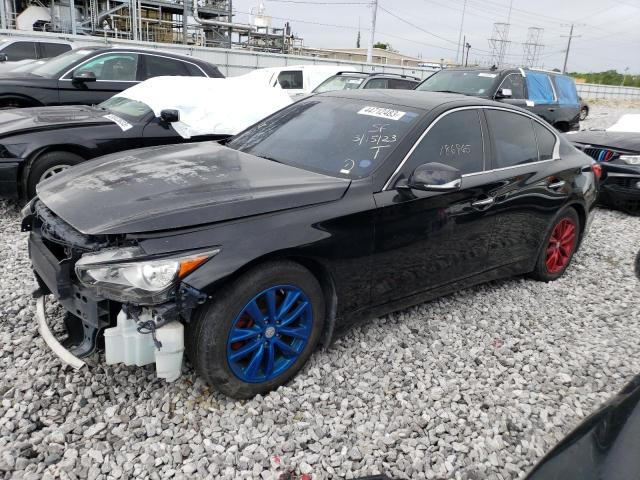 INFINITI Q50 BASE 2014 with VIN JN1BV7AP8EM672275 - Photo from auction