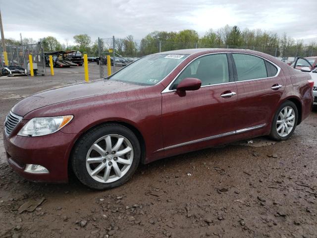LEXUS LS 460 2007 with VIN JTHBL46F475023795 - Photo from auction