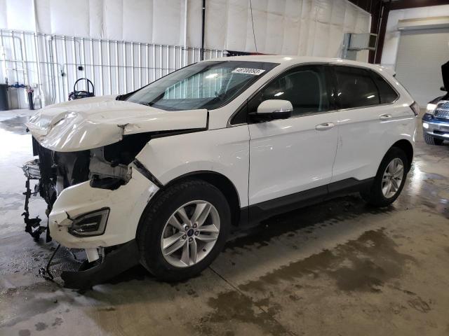 FORD EDGE SEL 2017 with VIN 2FMPK4J94HBB27627 - Photo from auction