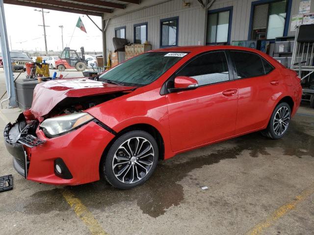 TOYOTA COROLLA L 2014 with VIN 5YFBURHE4EP132628 - Photo from auction