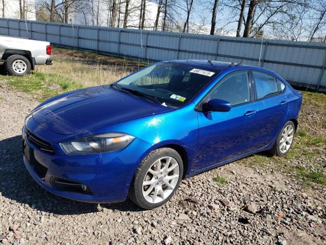 DODGE DART SXT 2013 with VIN 1C3CDFBA5DD339852 - Photo from auction