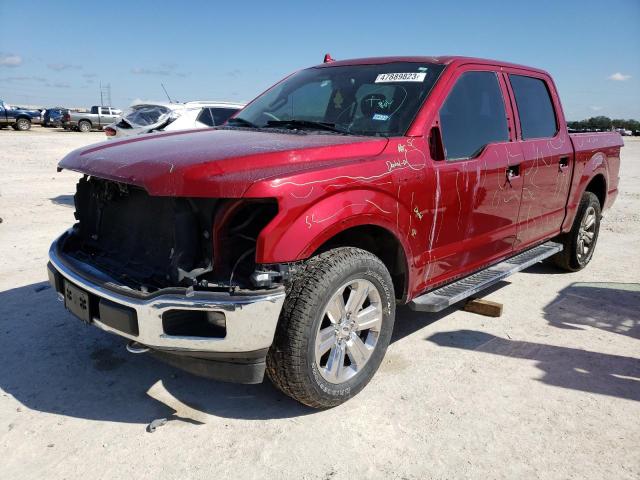 Photo 1 from auction – 2018 FORD F150 SUPER with VIN 1FTEW1EG6JKC33368