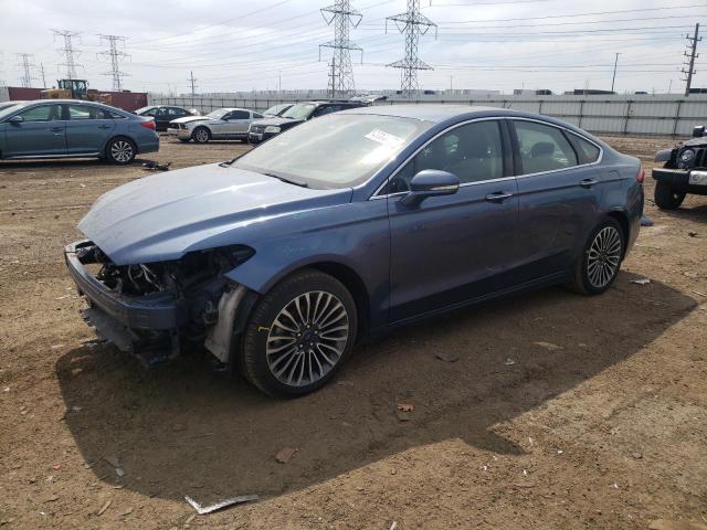 FORD FUSION SE 2018 with VIN 3FA6P0HD2JR280217 - Photo from auction