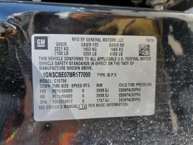 Photo 14 from auction – 2011 CHEVROLET TAHOE C150 with VIN 1GNSCBE07BR177090