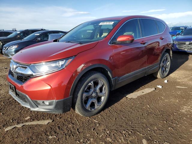 HONDA CR-V EXL 2018 with VIN 2HKRW2H87JH660486 - Photo from auction