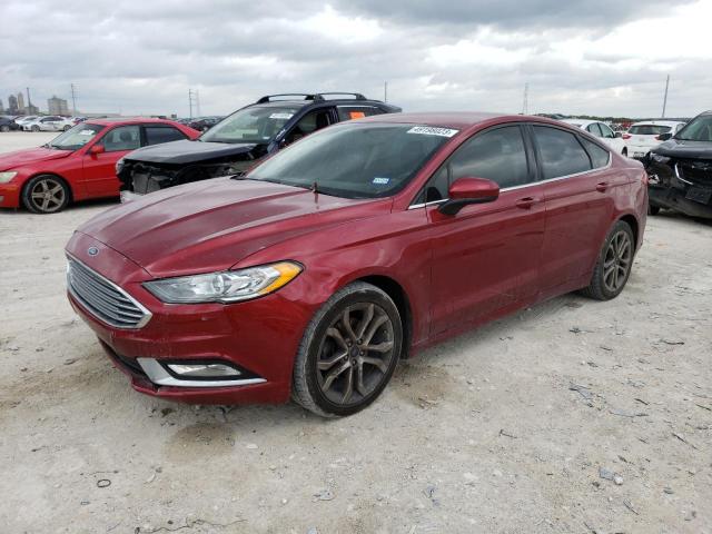 FORD FUSION SE 2017 with VIN 3FA6P0HD1HR246778 - Photo from auction