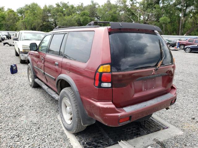 Photo 2 from auction – 2000 MITSUBISHI MONTERO SP with VIN JA4LS31H9YP012819