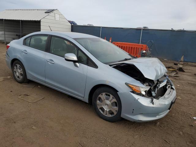 Photo 4 from auction – 2012 HONDA CIVIC HYBR with VIN JHMFB4F37CS005930