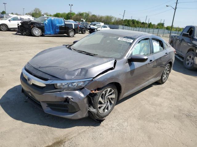 HONDA CIVIC EX 2017 with VIN 19XFC2F77HE040726 - Photo from auction