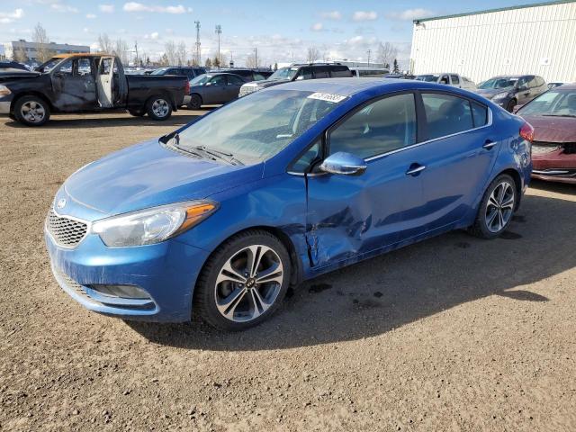KIA FORTE EX 2015 with VIN KNAFX4A84F5259438 - Photo from auction
