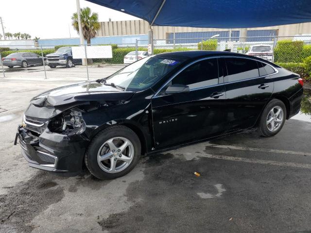 CHEVROLET MALIBU LS 2018 with VIN 1G1ZB5ST2JF248554 - Photo from auction