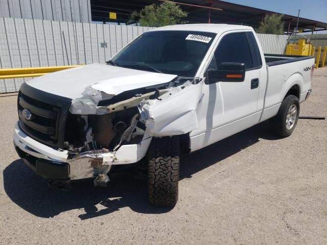 FORD F150 2013 with VIN 1FTMF1EF1DKF27221 - Photo from auction