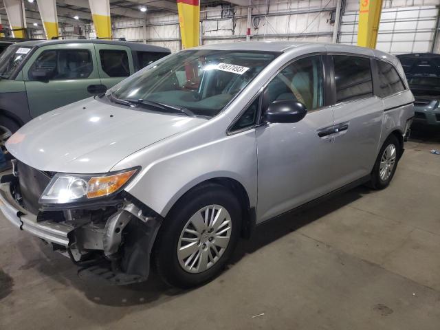 Photo 1 from auction – 2015 HONDA ODYSSEY LX with VIN 5FNRL5H22FB106770
