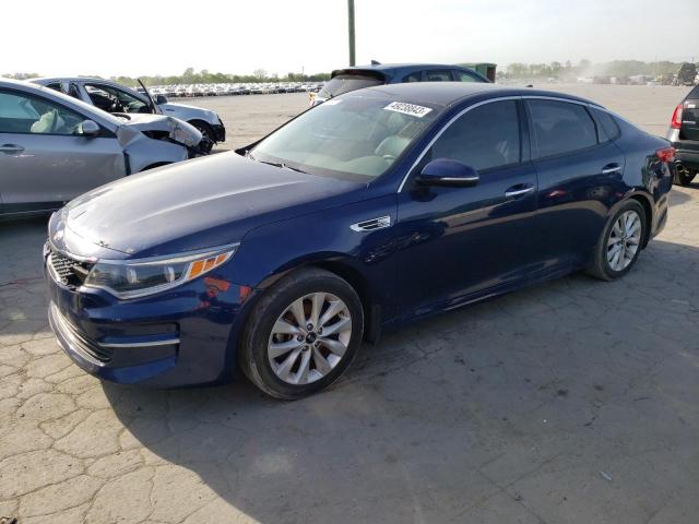 KIA OPTIMA EX 2016 with VIN 5XXGU4L31GG018449 - Photo from auction