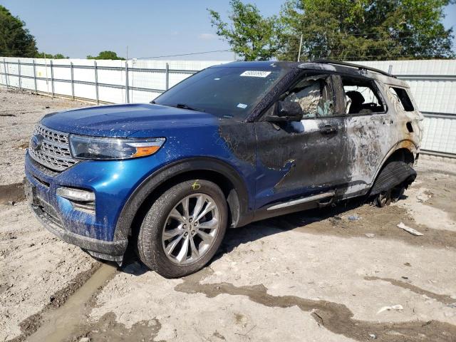 FORD EXPLORER L 2020 with VIN 1FMSK7FH2LGD15740 - Photo from auction