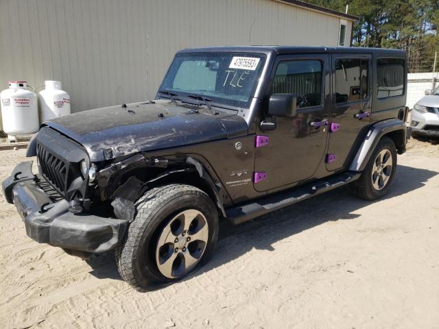JEEP WRANGLER U 2018 with VIN 1C4BJWEG7JL903986 - Photo from auction