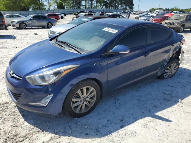 HYUNDAI ELANTRA 2016 with VIN 5NPDH4AE4GH656291 - Photo from auction