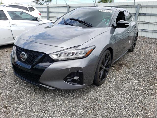 NISSAN MAXIMA SR 2021 with VIN 1N4AA6EV2MC501801 - Photo from auction