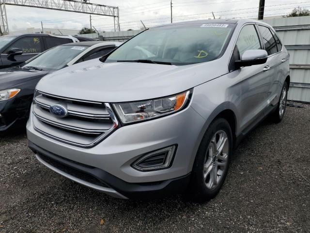 FORD EDGE TITAN 2018 with VIN 2FMPK3K8XJBC13630 - Photo from auction