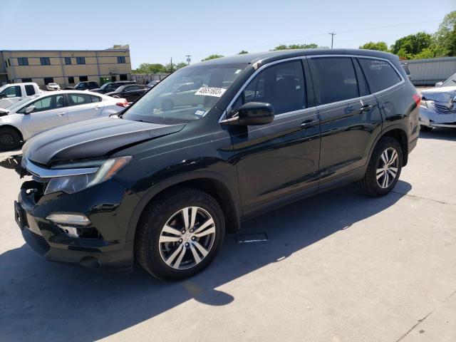 Photo 1 from auction – 2016 HONDA PILOT EXL with VIN 5FNYF6H54GB087031