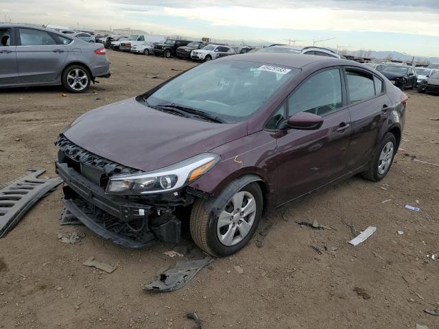 KIA FORTE LX 2018 with VIN 3KPFL4A77JE164892 - Photo from auction