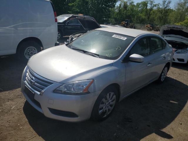 NISSAN SENTRA S 2014 with VIN 3N1AB7AP2EL624589 - Photo from auction
