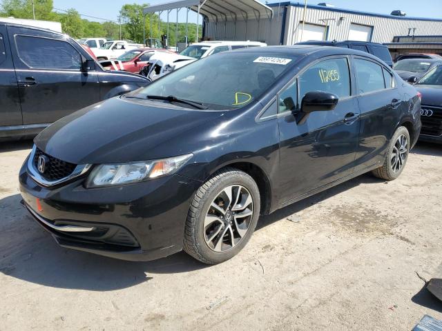 HONDA CIVIC EX 2014 with VIN 19XFB2F82EE003283 - Photo from auction