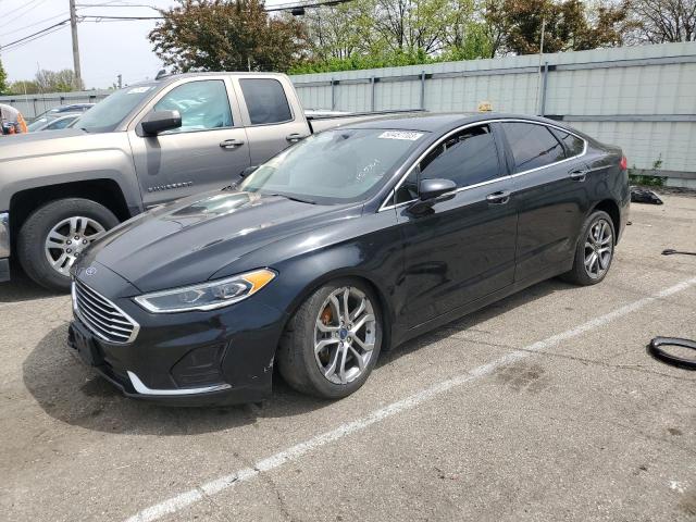 FORD FUSION SEL 2019 with VIN 3FA6P0CD5KR150764 - Photo from auction