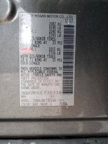 Photo 14 from auction – 2018 NISSAN ROGUE S with VIN 5N1AT2MT4JC736916