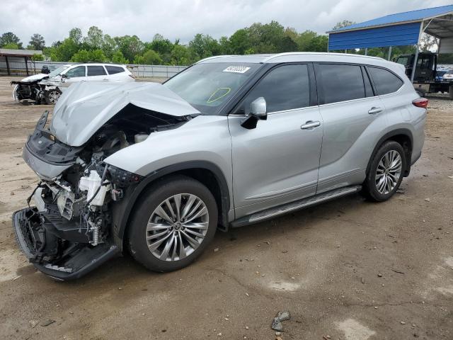 TOYOTA HIGHLANDER 2022 with VIN 5TDFZRAH9NS140027 - Photo from auction