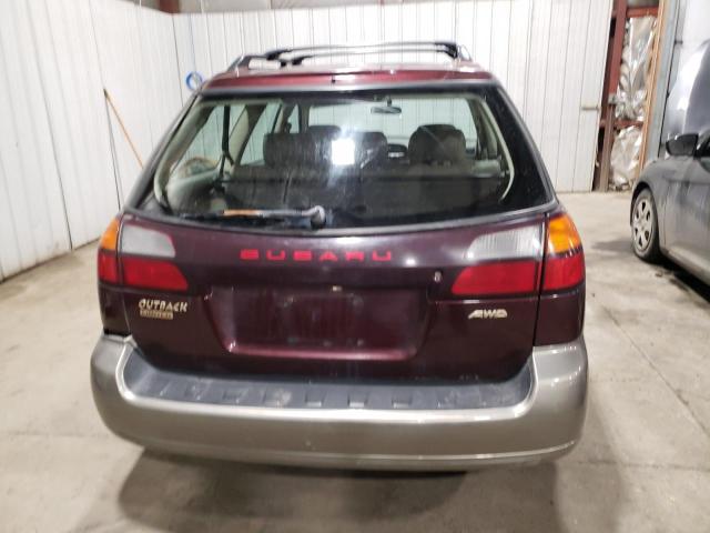 Photo 6 from auction – 2000 SUBARU LEGACY OUT with VIN 4S3BH6861Y6601620