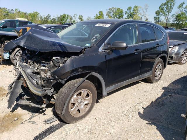 HONDA CR-V LX 2013 with VIN 2HKRM4H33DH686139 - Photo from auction
