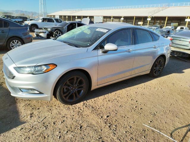 FORD FUSION SE 2018 with VIN 3FA6P0HD8JR167744 - Photo from auction