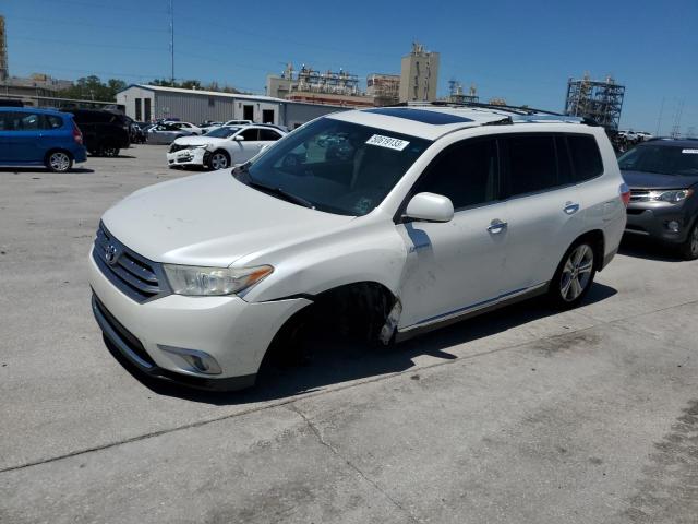 TOYOTA HIGHLANDER 2013 with VIN 5TDYK3EH0DS114466 - Photo from auction